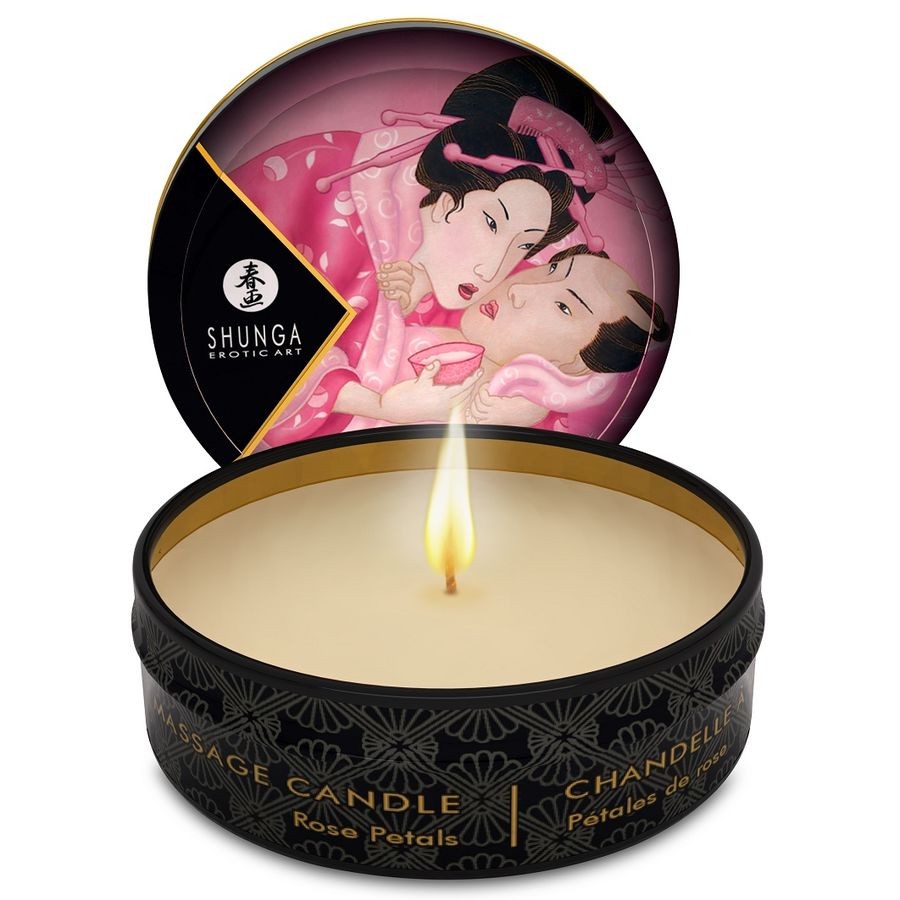 SHUNGA Candela Massaggio ROSA 30ML 1 SHUNGA Candela Massaggio ROSA 30ML