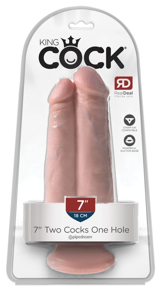 Dildo Doppio 7inch con Ventosa 3 Dildo Doppio 7inch con Ventosa