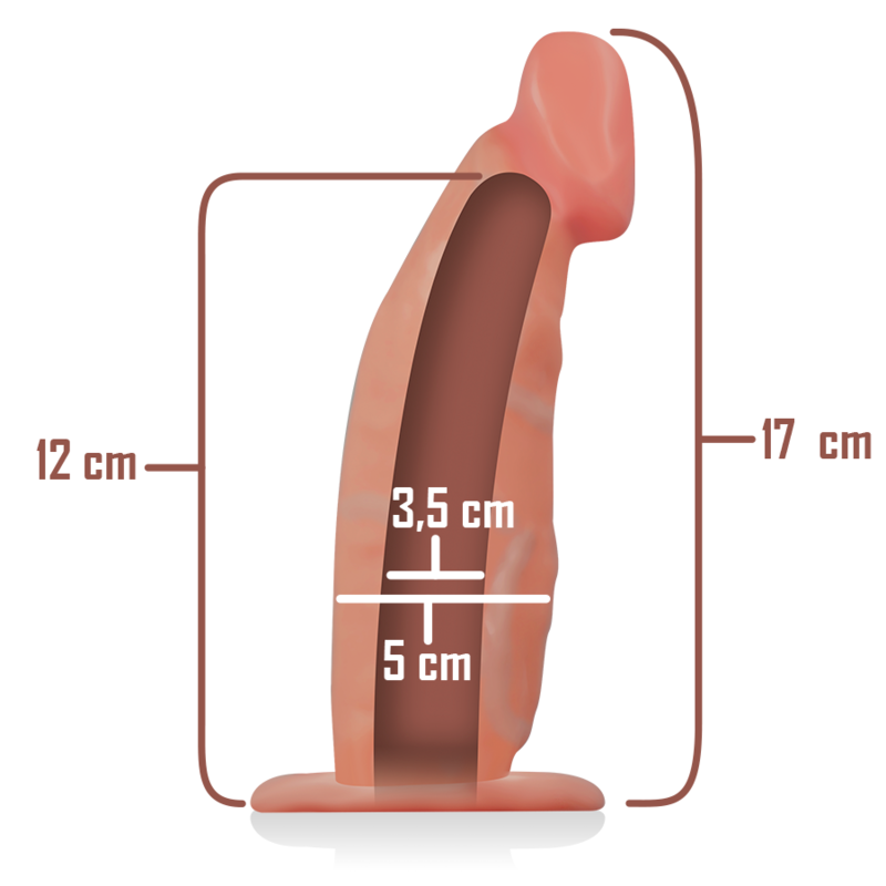 Couple Toys Con DILDO 18 X 3,5 CM 6 Couple Toys Con DILDO 18 X 3,5 CM