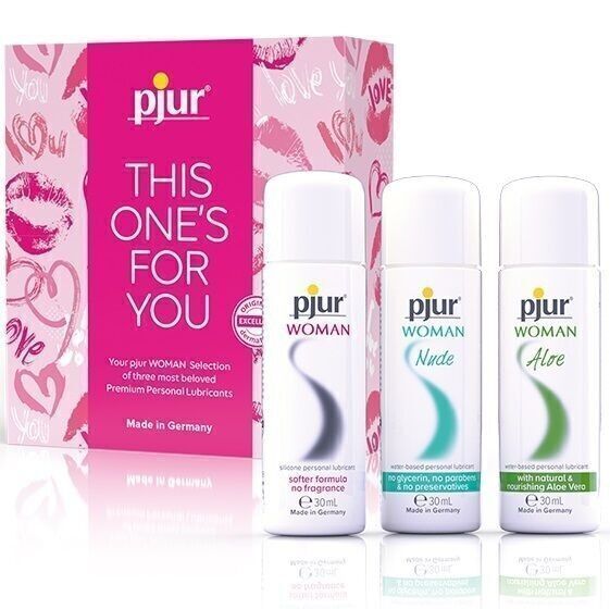 PJUR DONNA LUBRIFICANTI SET 3 UNITÀ x 30 ML 1 PJUR DONNA LUBRIFICANTI SET 3 UNITÀ x 30 ML