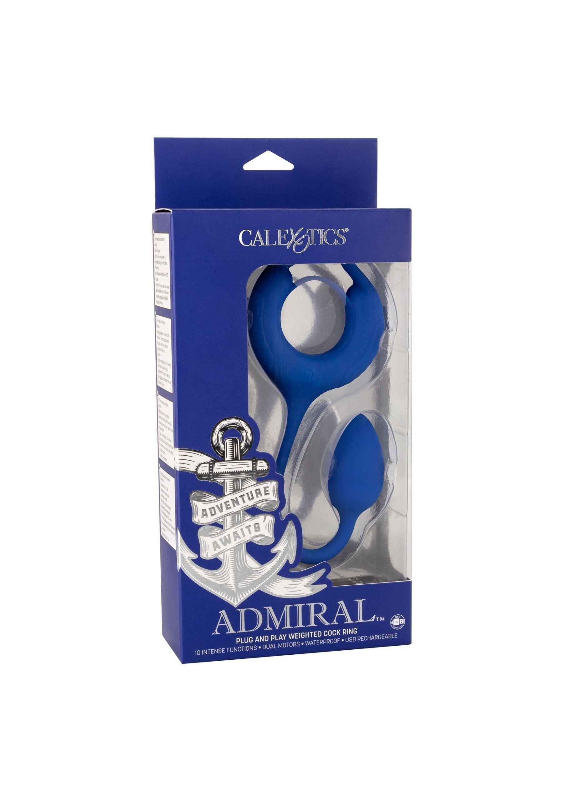Admiral Weighted Cock Ring anal 6 Admiral Weighted Cock Ring anal