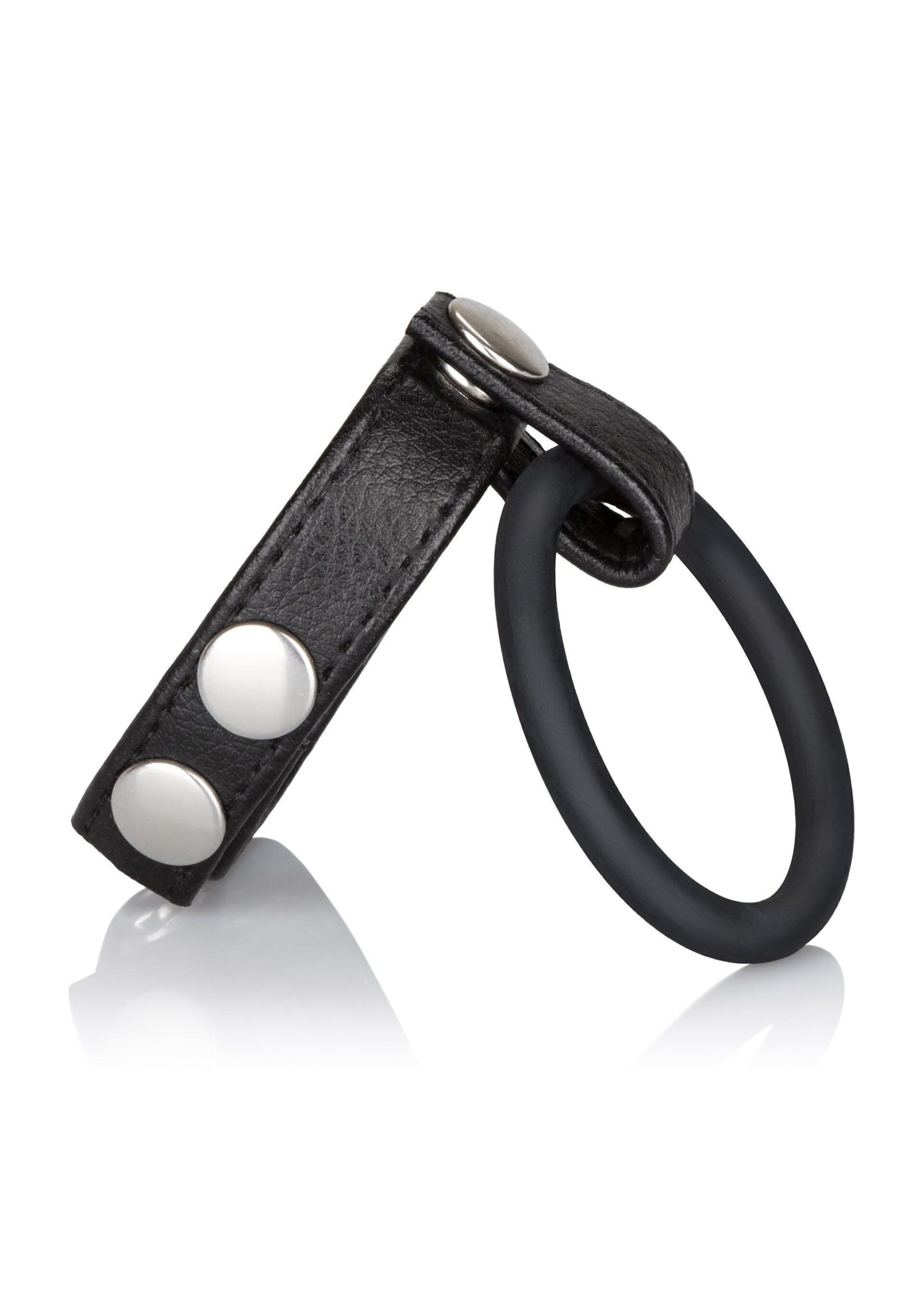 Anello Fallico Medium con Cinturino In Pelle 1 Anello Fallico Medium con Cinturino In Pelle