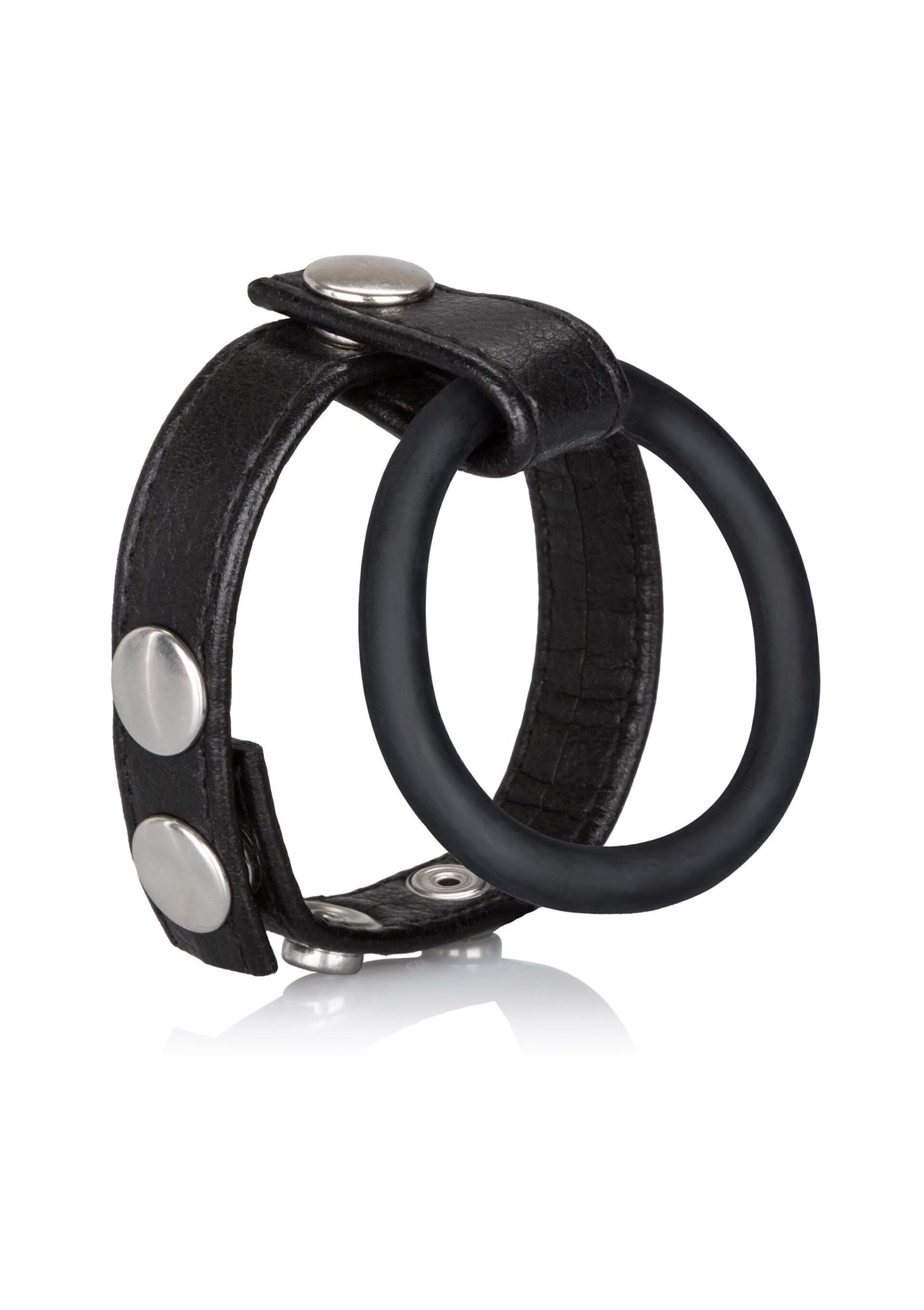 Anello Fallico Medium con Cinturino In Pelle 4 Anello Fallico Medium con Cinturino In Pelle