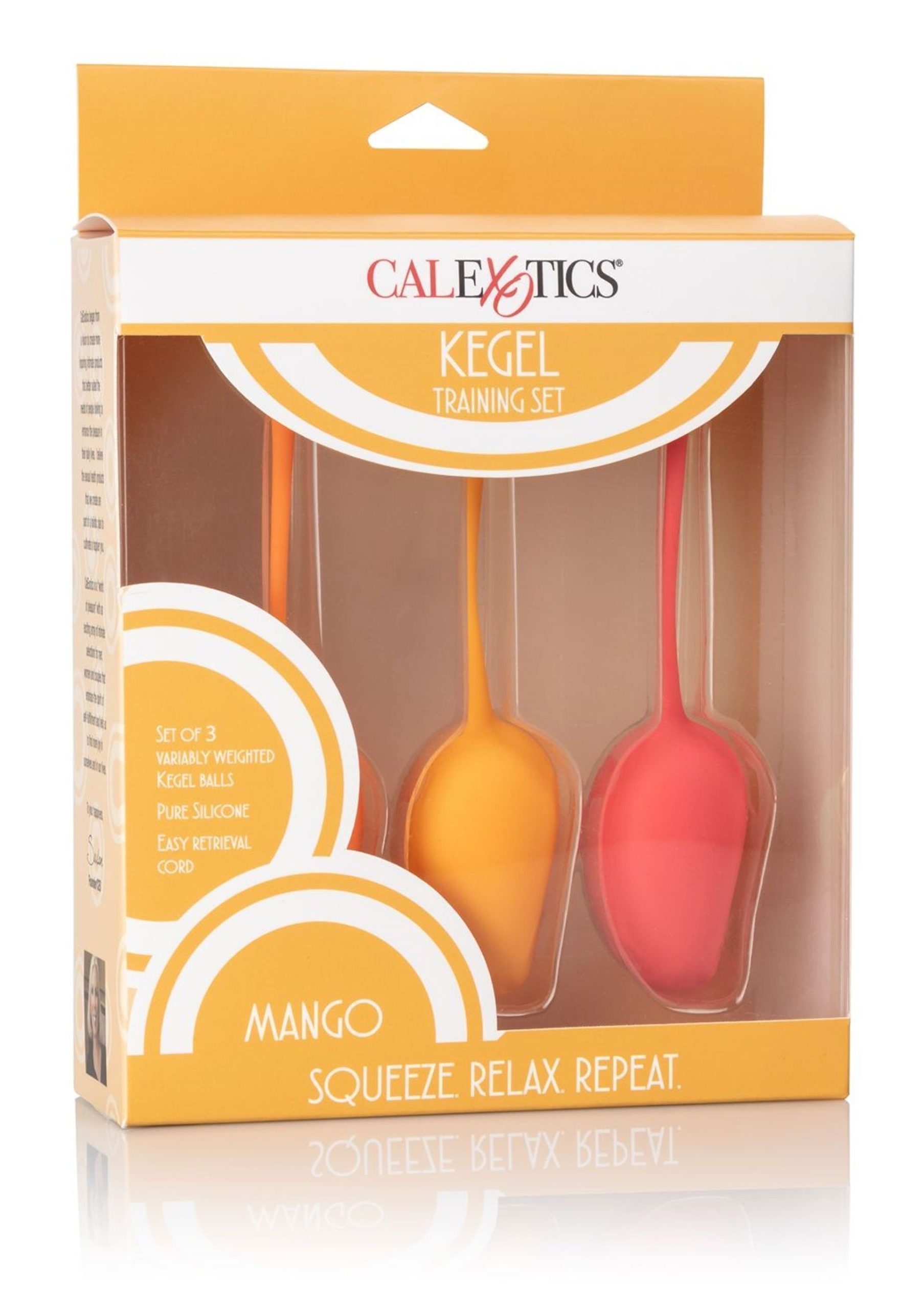 Set da allenamento Kegel Mango 3 Set da allenamento Kegel Mango