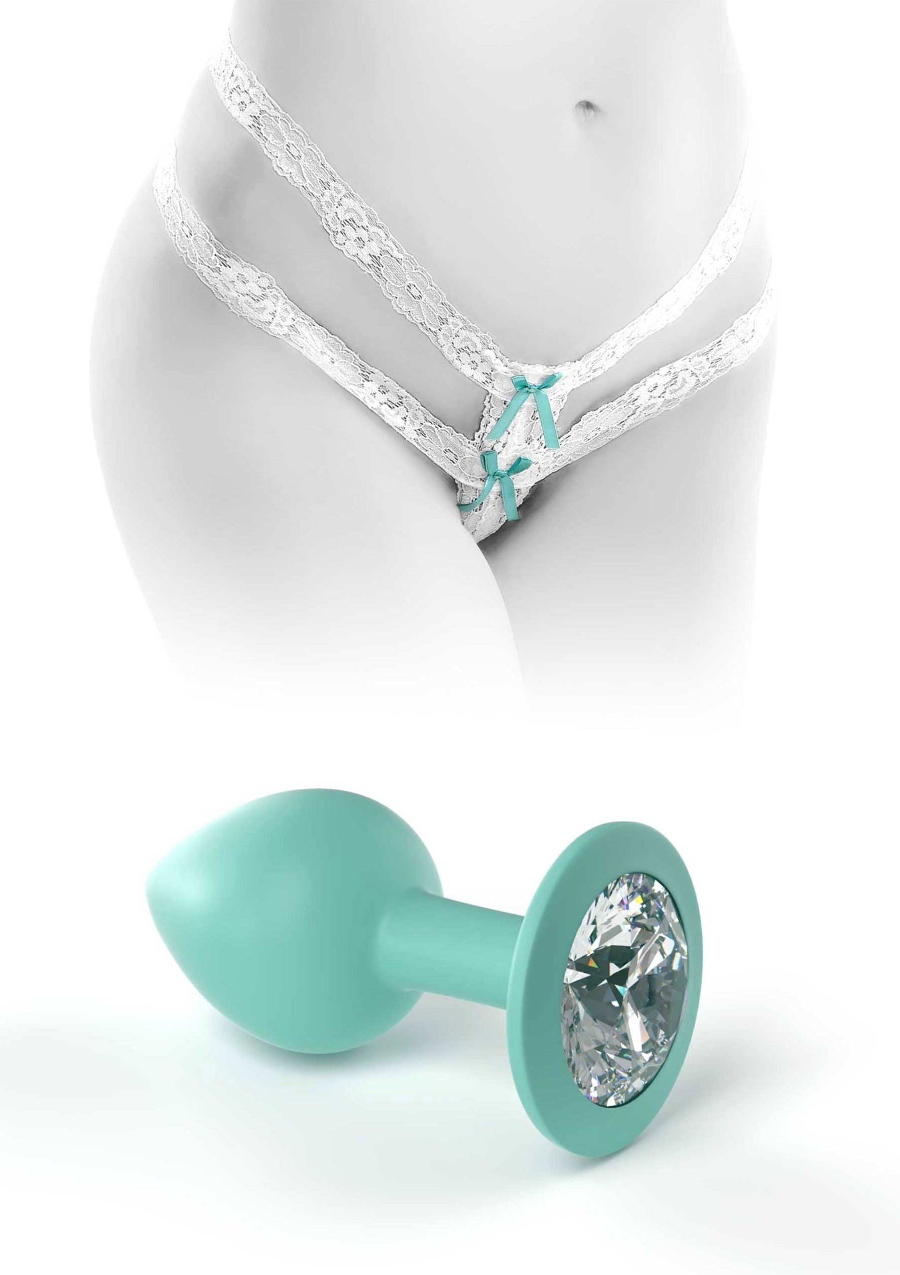 Crotchless Secret Gem Vibrating 3 Crotchless Secret Gem Vibrating