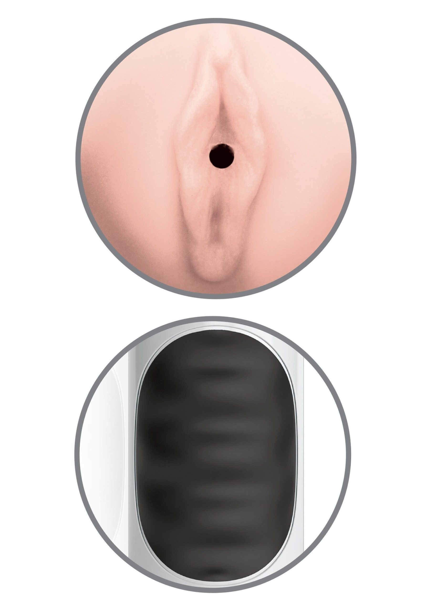 Mega Grip Pussy Stroker vibrante 4 Mega Grip Pussy Stroker vibrante