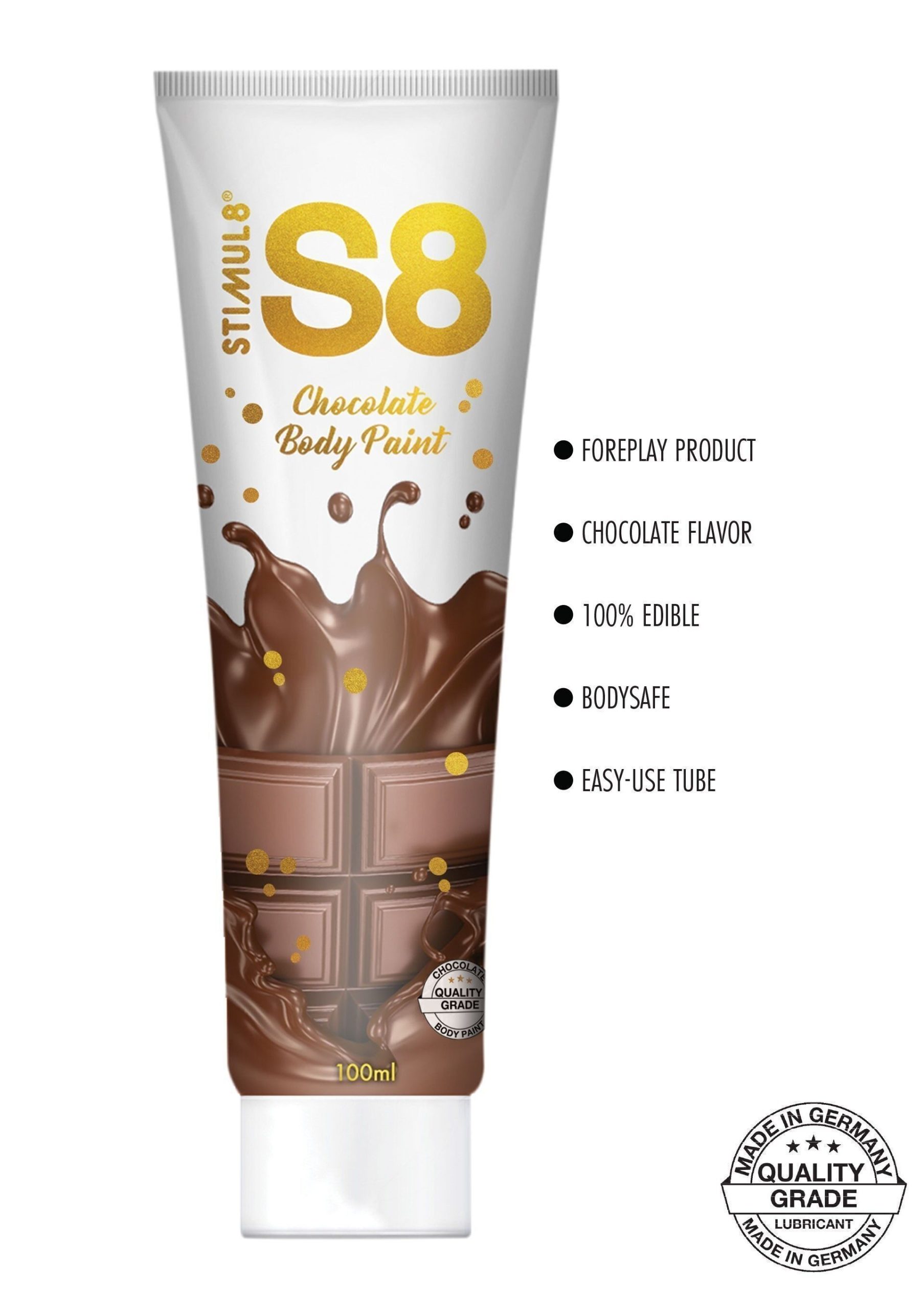 S8 Bodypaint Chocolate 100ml 3 S8 Bodypaint Chocolate 100ml