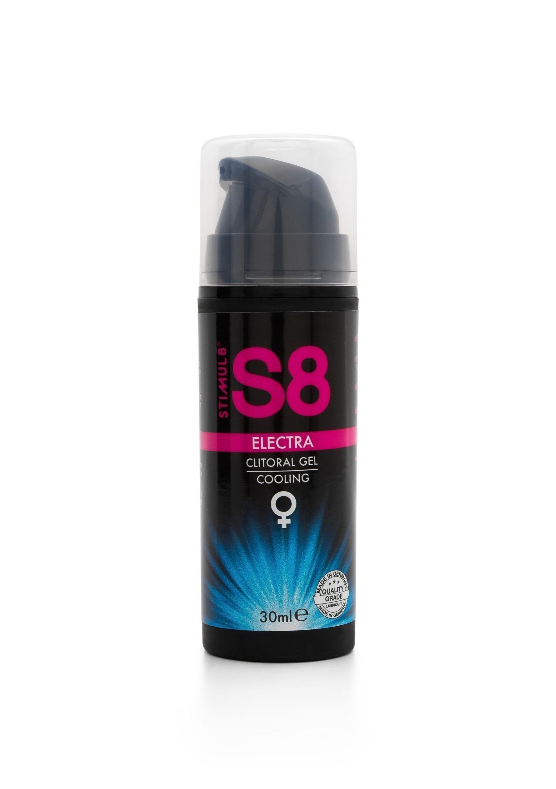 S8 Gel per clitoride Rinfrescante Electra 30ml 1 S8 Gel per clitoride Rinfrescante Electra 30ml